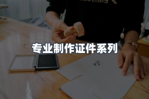 专业制作证件系列